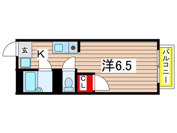 ハイユニメント瑞穂 B棟の物件間取画像